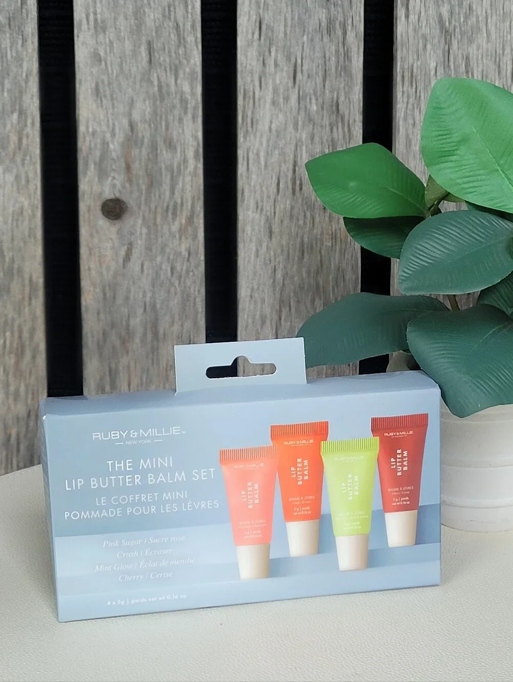 Butter Balm Set of 4 Ruby & Millie NEW YORK Minis